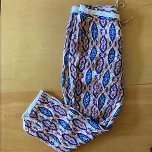 Patterned Trousers
